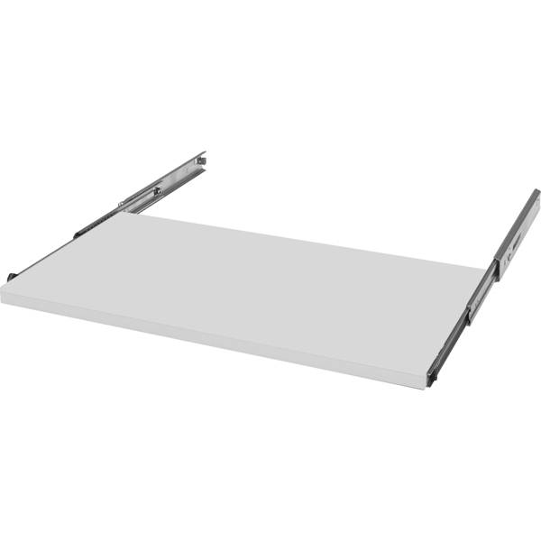 Udtr&aelig;kshylde til SMV v&aelig;rkt&oslash;jssskab 895x370mm, lys gr&aring; 