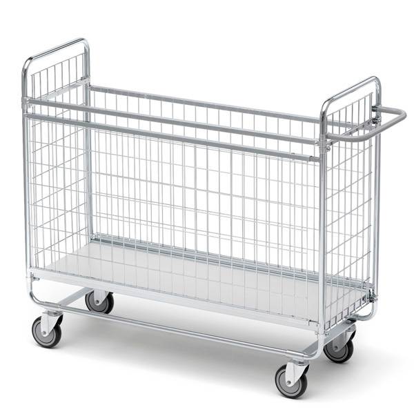 Pakkevogn med 1 hylde 1120x460x1380mm 200kg