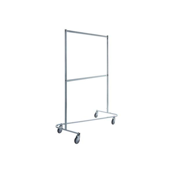 Zeta t&oslash;jstativ 2 niveauer 2030x1530x660mm, 4 drejelige &Oslash;125mm hjul