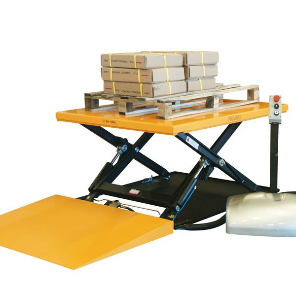 Stationær løftebord SLL 142x114 cm - kapacitet 1000 kg 