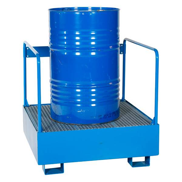 Spildbakke med r&aelig;kv&aelig;rk til &eacute;n st&aring;ende t&oslash;nde, bl&aring;