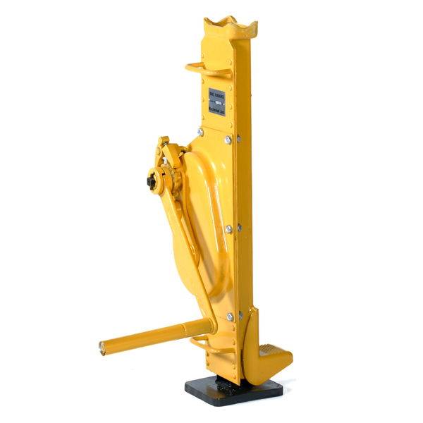 Maskindonkraft med 10 tons kapacitet, gul 