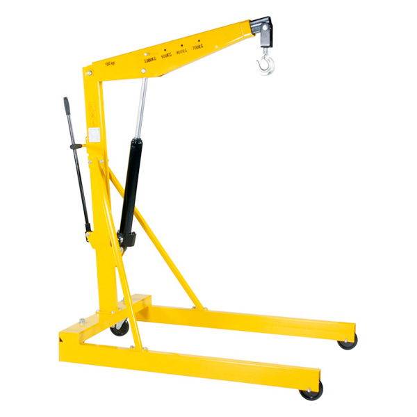 V&aelig;rkstedskran EURO med kapacitet p&aring; 1000 kg, gul