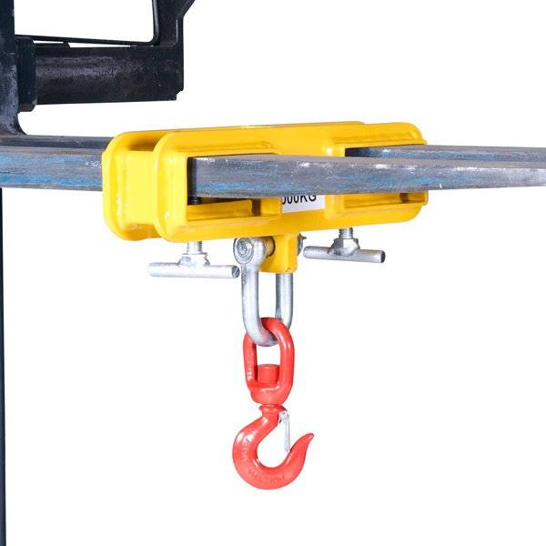 L&oslash;fteblok eller gaffelkrog til truck, kapacitet p&aring; 1000 kg