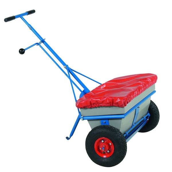 Sandspreder til salt, sand og fr&oslash;, kapacitet 35 liter