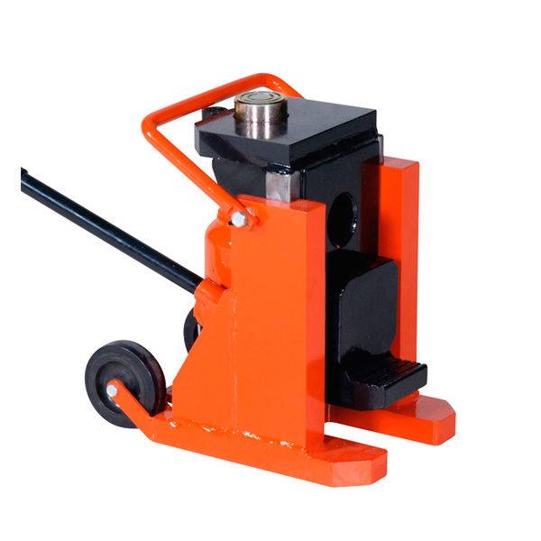 Hydraulisk maskindonkraft med 12-15 tons kapacitet, orange