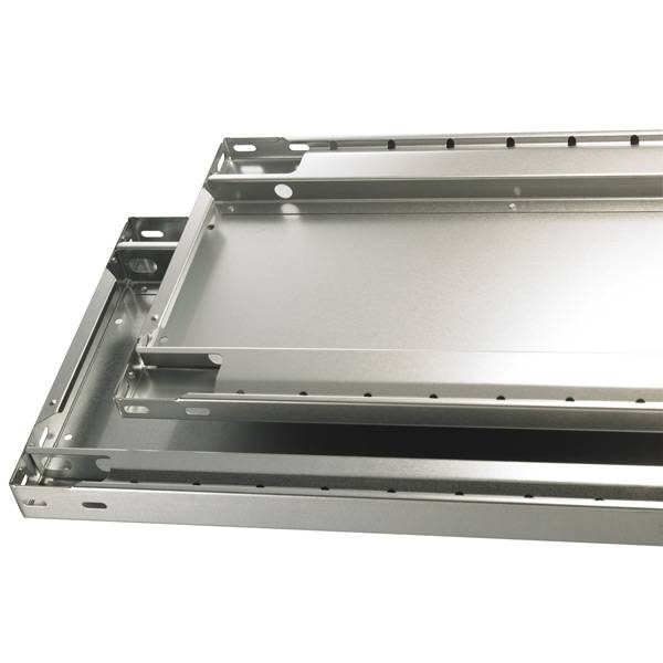 Boltless hylde til fritst&aring;ende lagerreol 1300x400mm 150 kg