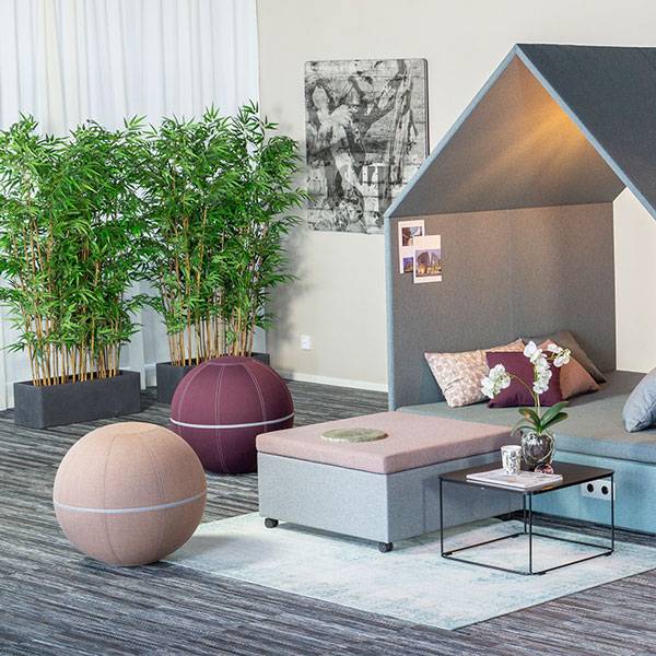 Naturtro kunstig plante Bambus 150 cm h&oslash;j