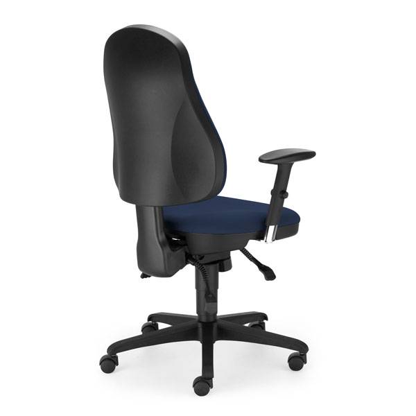 Ergoff Offix Lucia kontorstol uden armlæn blå