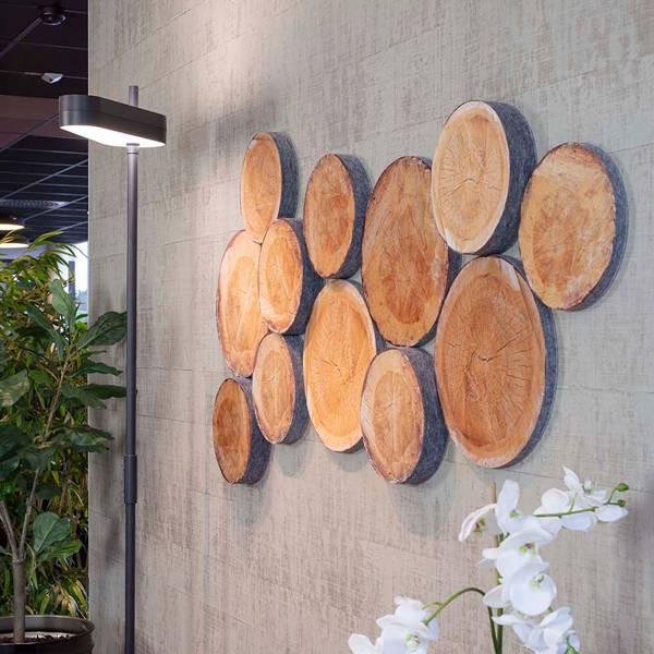 Woodstock lydabsorbent til væg EcoSUND, pakke med 12 paneler