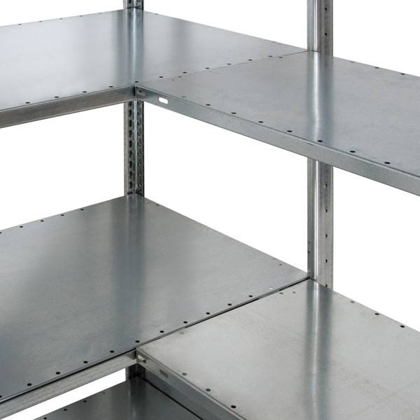 Hylde type B til Boltless hj&oslash;rnereol 1000x500mm 150 kg