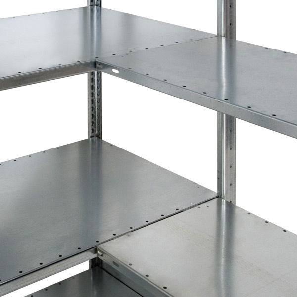 Hylde type B til Boltless hj&oslash;rnereol 1000x600mm 150 kg