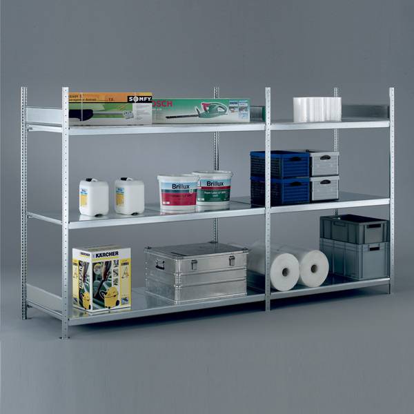 Boltless f&oslash;lgesektion universal lagerreol 3000x2000x400mm 400kg