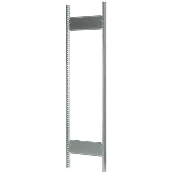 Stigegavl &aring;ben til reol 2000x600mm galvaniseret