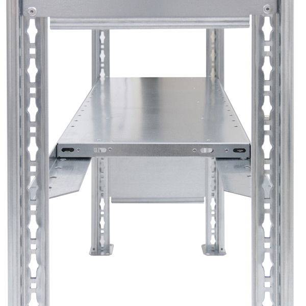 Hyldebj&aelig;lke L-formet til Boltless lagerreol 750mm 150 kg