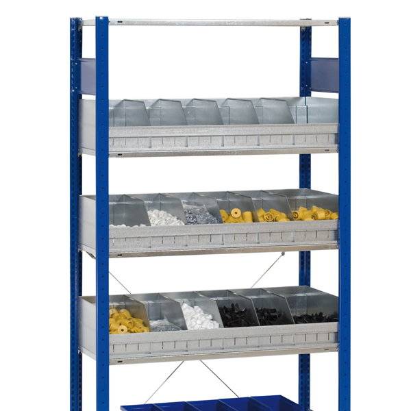 Ramme til sm&aring;tingsopdeling til Boltless reol 1000x500mm
