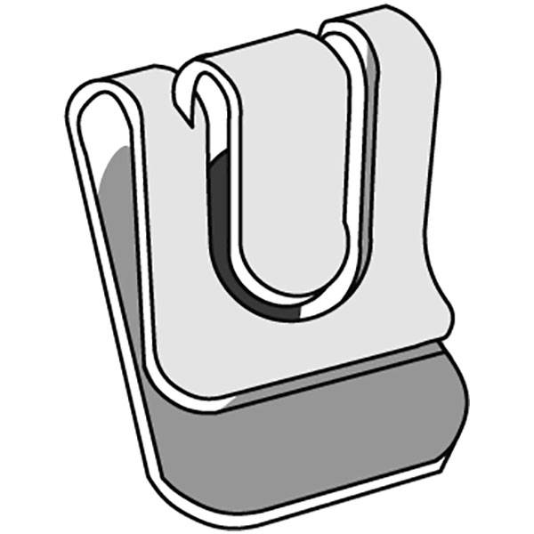 Clips top til montering af Boltless dobbeltreoler