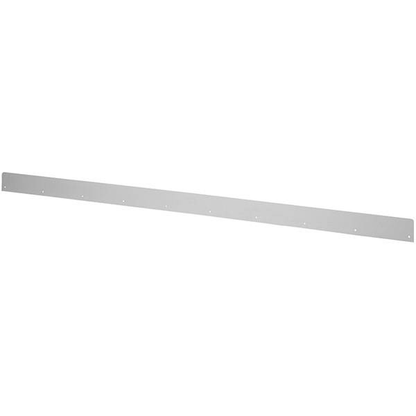 Stopliste til montering i bagkant af fileb&aelig;nke, 2000mm aluminium