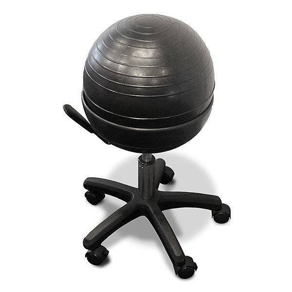 Balance it Pilates kontorstol sort