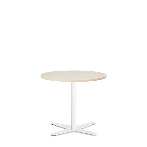 Amy cafebord &Oslash;65cm h&oslash;jde 56,5cm birk med hvid stel