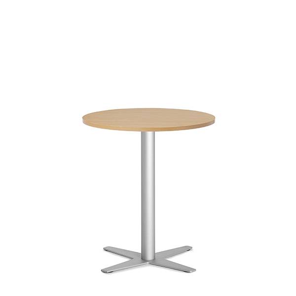 Amy cafebord &Oslash;65cm h&oslash;jde 73,5cm b&oslash;g med alugr&aring;t understel