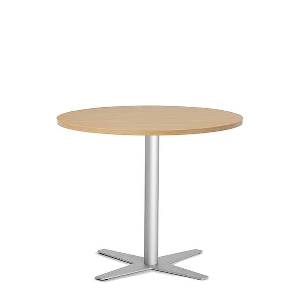Amy cafebord &Oslash;90cm h&oslash;jde 73,5cm i b&oslash;g med alugr&aring;t understel