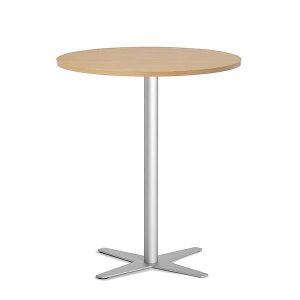 Amy cafebord &Oslash;90cm h&oslash;jde 105cm b&oslash;g med alugr&aring;t understel