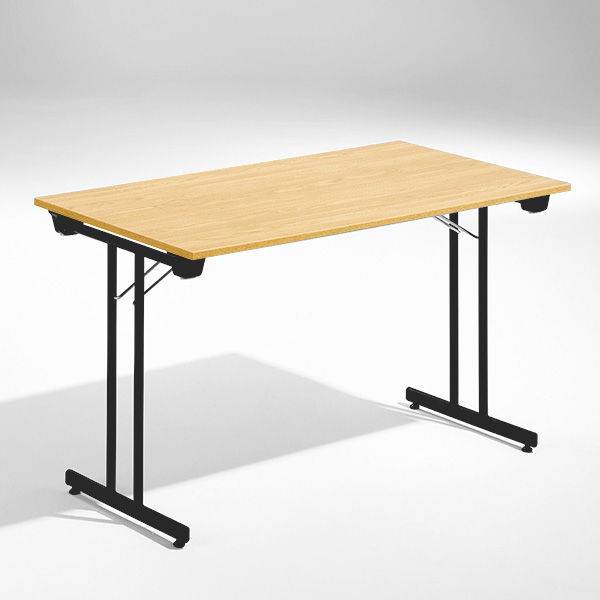 Dinner Style klapbord 120x80cm eg med sort stel