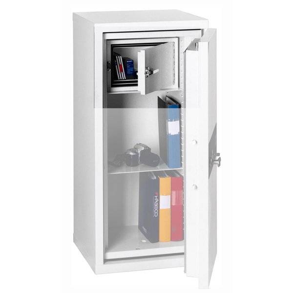 L&aring;sbar indsats 200x375x320mm til Eurobasic brandsikre v&aelig;rdiskabe