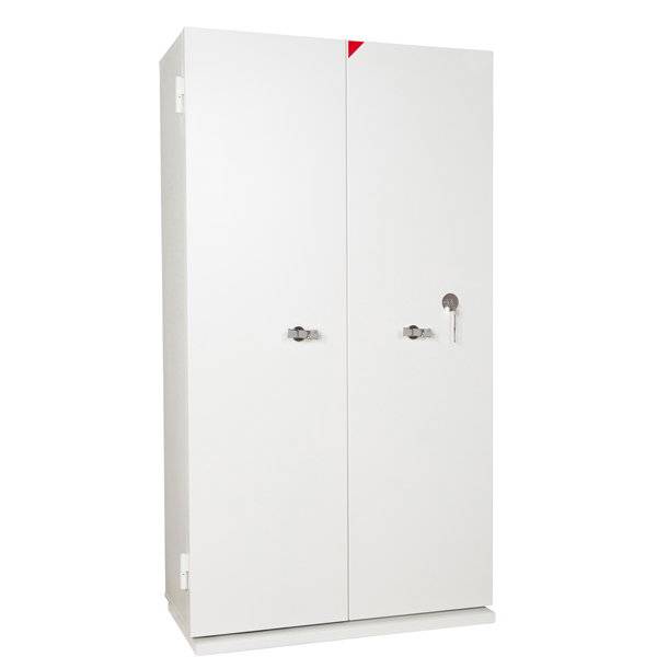 Brandsikkert dokumentskab HA75 1915x1035x480mm, hvidt