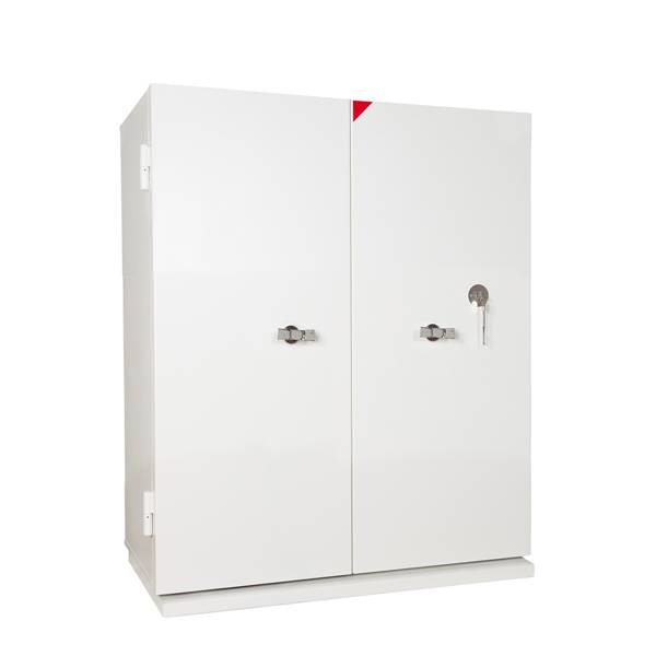 Brandsikkert dokumentskab HA45 1375x1035x480mm, hvidt