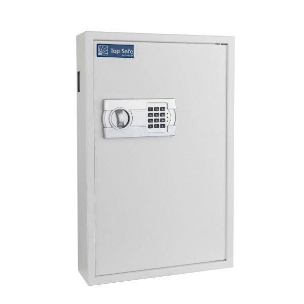 N&oslash;gleskab Top 120 med kodel&aring;s 650x420x130mm, 120 n&oslash;glekroge, gr&aring;t