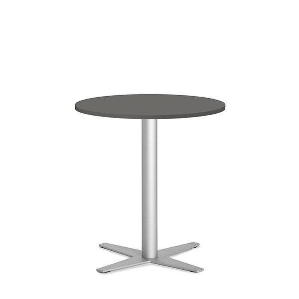 Amy cafebord &Oslash;65cm h&oslash;jde 73,5cm i antracit med alugr&aring;t stel