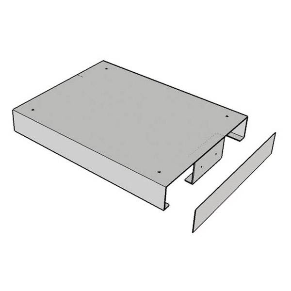 Værksted trucksokkel til skuffesektion 530x500mm