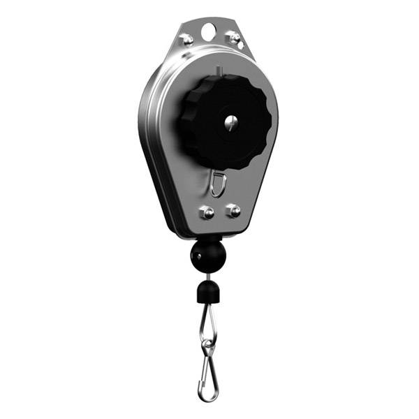 Balanceblok med enkel v&aelig;gtindstilling, tr&aelig;kkapacitet 0,6 - 1,5 kg