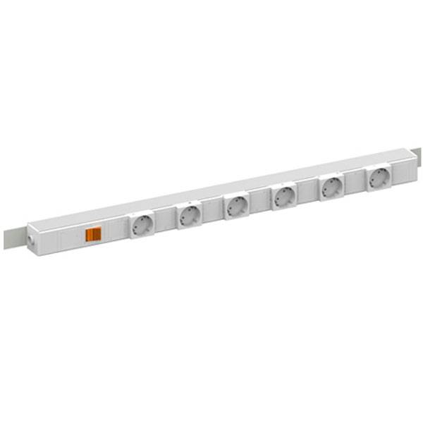 Elskinne m/afbryder til horisontale perforerede søjler, 670 mm