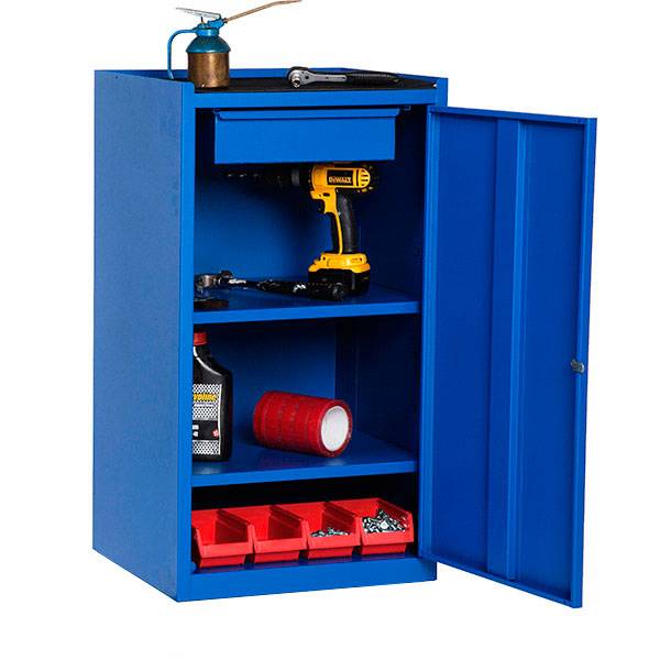 GBP værktøjsskab ErgoLite 500x450x900mm blå