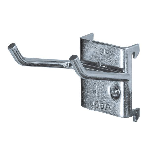 Vinkelkrog dobbelt &Oslash;5mm, 50x40mm, pakke &aacute; 5 stk. 