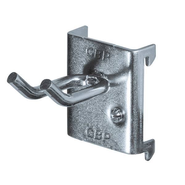 Oph&aelig;ngskrog dobbelt &Oslash;5mm, 38x8mm, pakke &aacute; 5 stk.