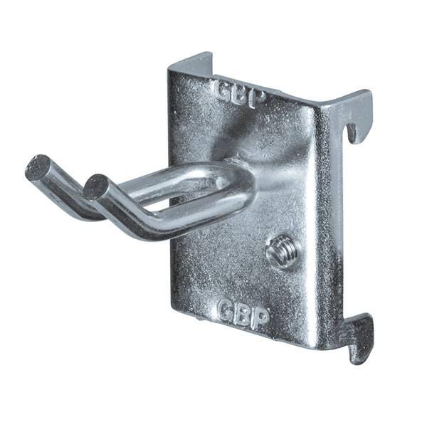 Oph&aelig;ngskrog dobbelt &Oslash;5mm, 38x11mm, pakke &aacute; 5 stk. 