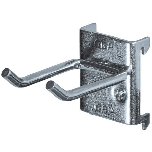 Oph&aelig;ngskrog dobbelt &Oslash;5mm, 55x25mm, pakke &aacute; 5 stk. 