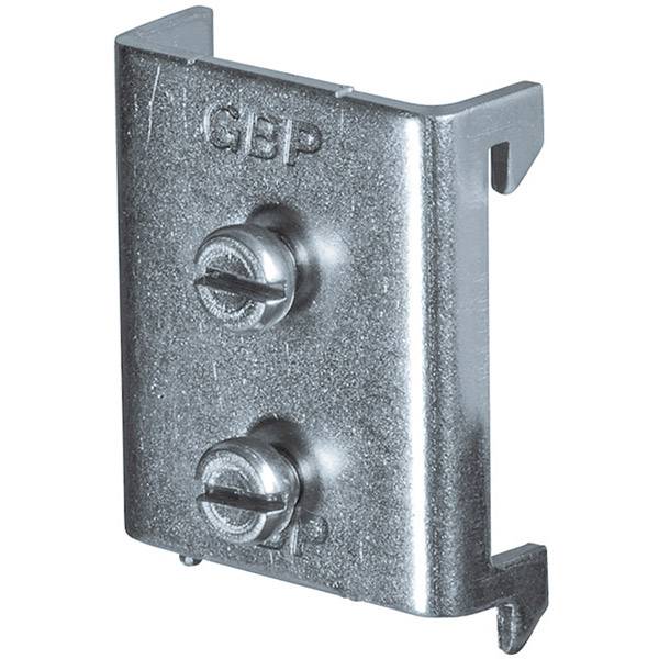 Fastg&oslash;relsesplade 34x40mm, til v&aelig;rkt&oslash;jstavler, pakke &aacute; 5 stk. 