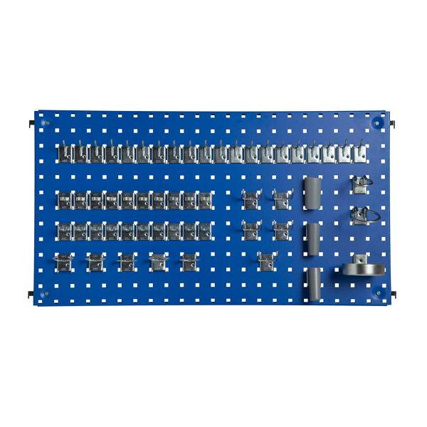 Krogs&aelig;t med 56 kroge til perforerede v&aelig;rkt&oslash;jstavler 