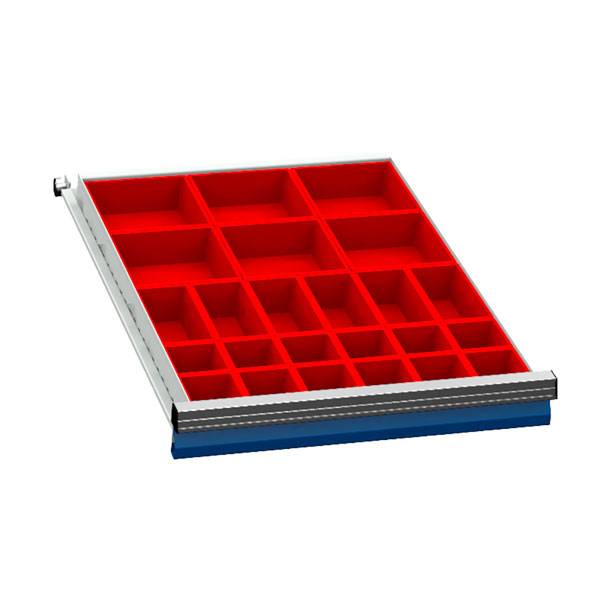 Skuffeindretning kombination C, 700/05 h&oslash;jde 100mm