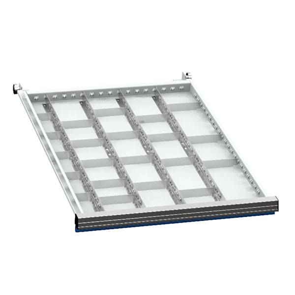 Skuffeindretning kombination D, 700/05 h&oslash;jde 100/125mm