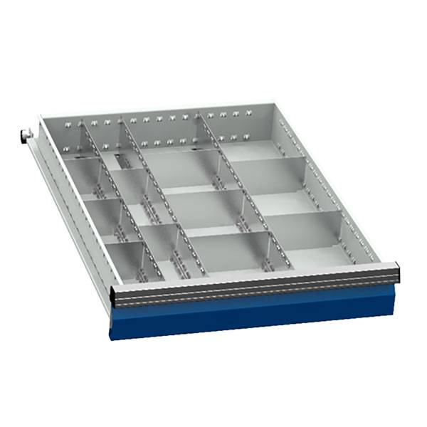 Skuffeindretning kombination F, 700/05 h&oslash;jde 100/125mm