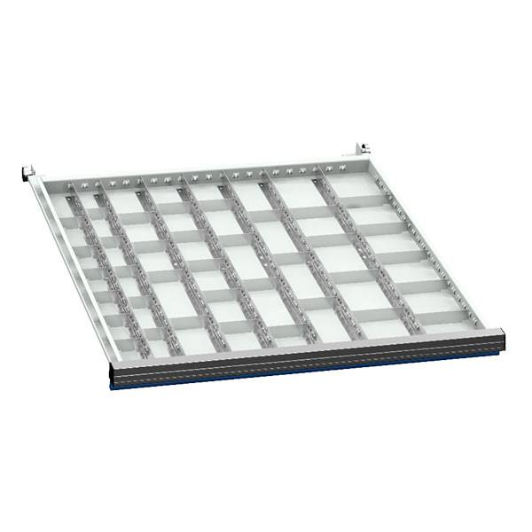 Skuffeindretning kombination D, 700/07 h&oslash;jde 100/125mm