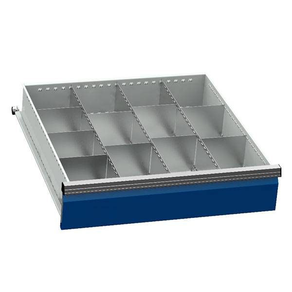 Skuffeindretning kombination G, 700/07 h&oslash;jde 75mm