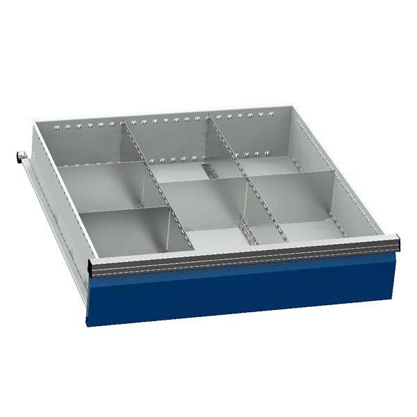 Skuffeindretning kombination L, 700/07 h&oslash;jde 200/300mm