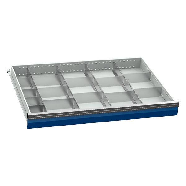 Skuffeindretning kombination D, 700/10 h&oslash;jde 100/125mm 